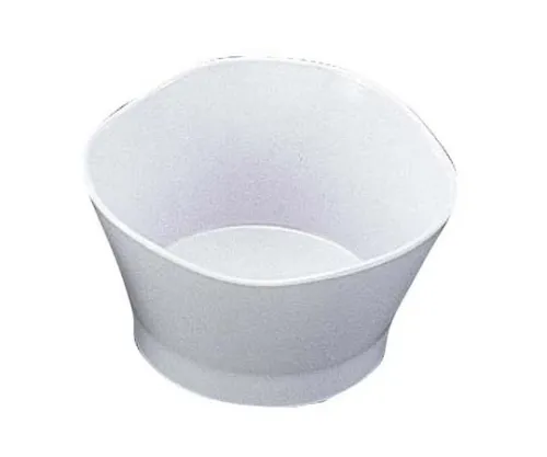 61-6840-55　Melamine School Dishes Small Bowl 3 Leaves No. 77 White　2454700