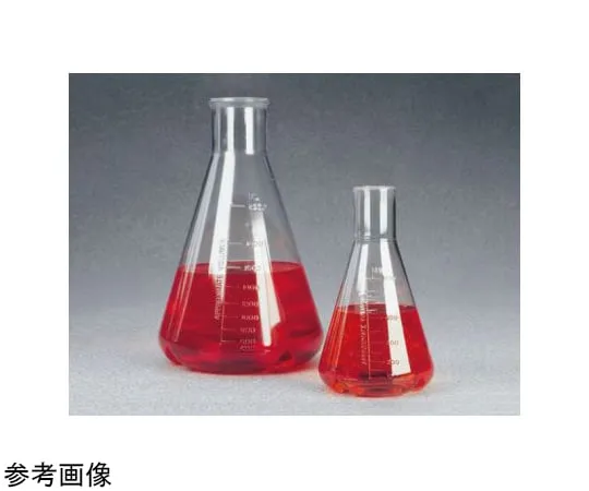 65-5639-91　Erlenmeyer Flask with Baffle (PC) 250 mL 1 Box (Contains 4 Pieces x 1 Pack)　4110-0250JP
