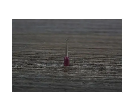 63-4698-45　RS PRO绝缘压紧靴带铁，8mm针长，1.1mm针径，0.25mm2线材尺寸，紫色　157-1216