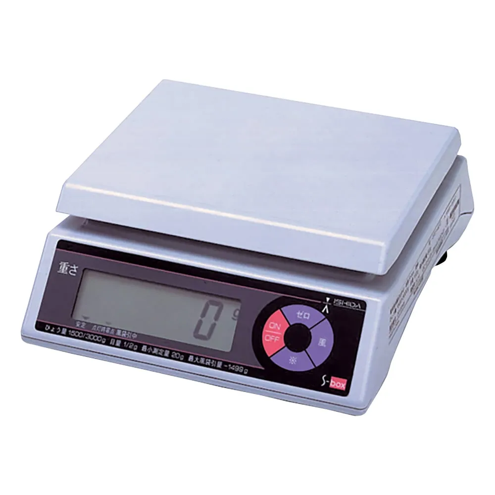 1-8050-01　［已停用］体重计S-Box3 kg　S-box3