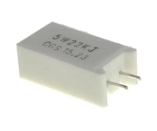 63-4724-17　TE连接性22kΩ5W金属薄膜固定电阻器±5%±300 ppm/°C　SQMR522KJ