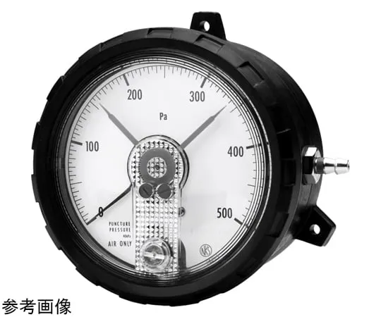 69-3939-16 Pressure Gauge Differential Pressure Gauge DG85 Outer Diameter φ7 Bamboo Joint (For Inner Diameter φ6 Vinyl Tube) DG85-3910.1-0-0.1KPA