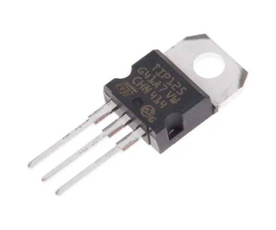 63-4745-72　意法半导体TIP125PNP达灵顿对，5 A 60 V HFE:1000,3针TO-220　TIP125