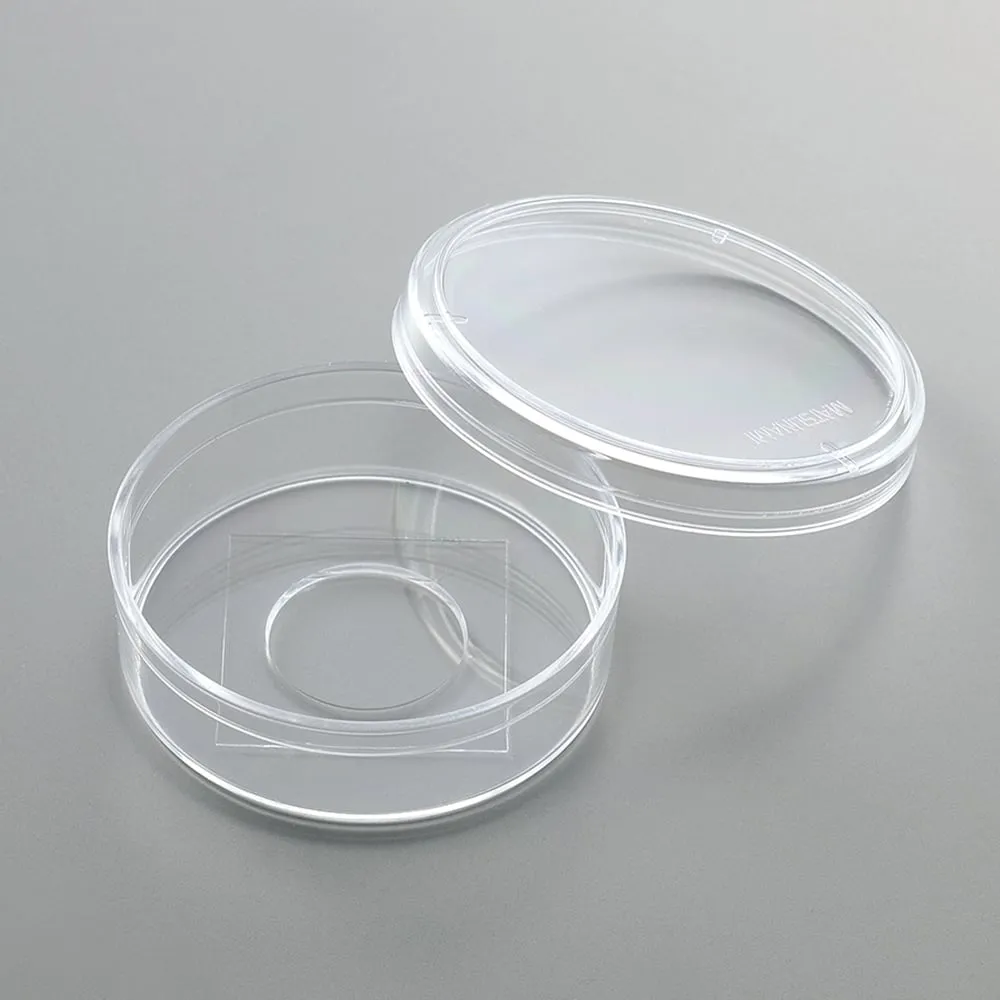 66-0023-96　Glass Bottom Dish 1 Box (50 Pieces)　D11140H
