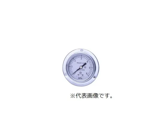 67-4838-10　HNT Pressure Gauge - General (Front Flange) DU1/4-60:1.6MPA　0354-01-0018345
