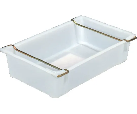 67-6588-36　Container with Stainless Steel Handle Milky White　20290102WHNA