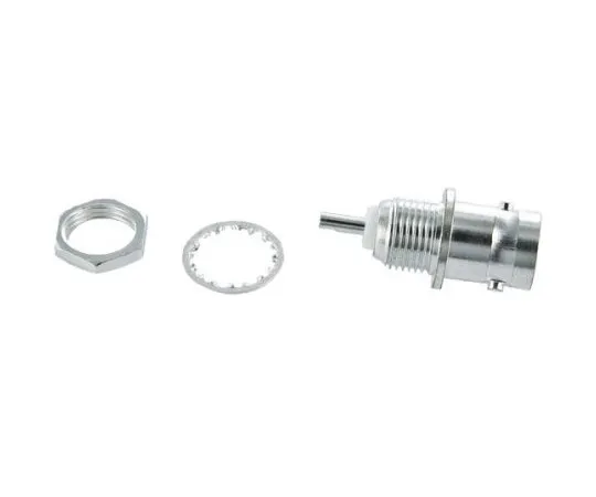 63-4782-36　TE Connectivity Greenpar系列直板50Ω面板安装BNC接头，插孔，银，焊料　1-1337451-0