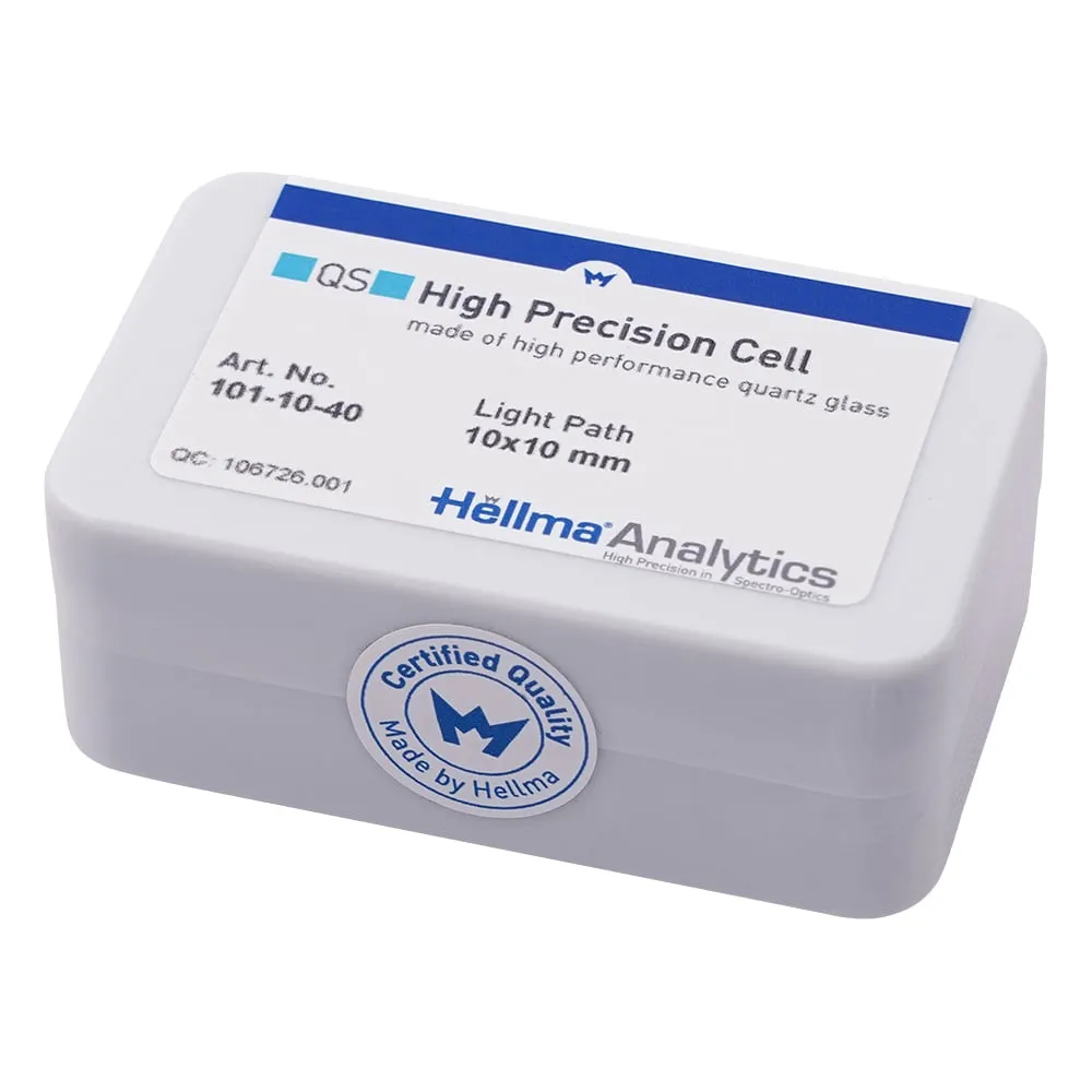 2-475-26　Helma ®石英电池，荧光标准　101-10-40