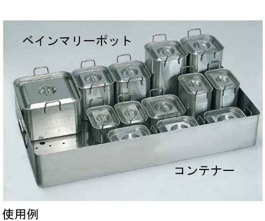 67-2400-12　Container for 18-8 Square Bain Marie Pot　SH-3300