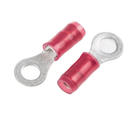 63-4799-61　TE Connectivity PIDG系列绝缘压紧环端子，M4螺柱尺寸，0.26mm2至1.65mm2线材尺寸，红色　320551