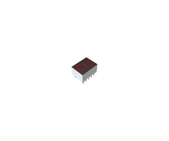 63-4710-64　LA-401ADROHM LED显示屏，CA红色90 mcd RH DP 10.2 mm　LA-401AD