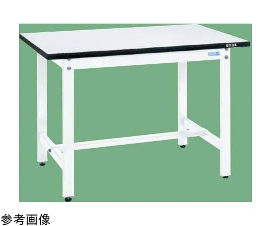 65-3389-45　轻量实验工作台 (KHM/承重350 kg/三聚氰胺顶/H 800) 1200 x 750 x 800 mm珍珠白　KHM-1275W