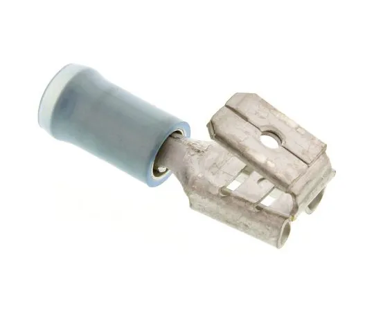 63-4799-74　TE Connectivity PIDG FASTON.250系列绝缘压痕背负式端子，6.35×0.81mm,1mm2至2.5mm2,16AWG至　9-160463-2
