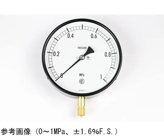 65-4289-87　Normal Pressure Gauge (Φ150) Vertical A Frame 0.05 MPa　AG10-131