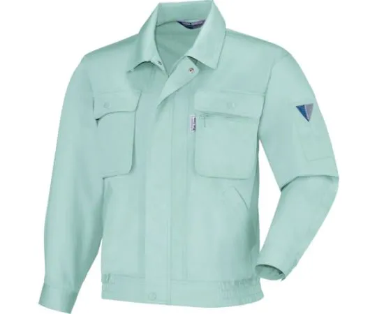 65-8337-62 Long Sleeve Blouson Green 3L 1444-60-3L