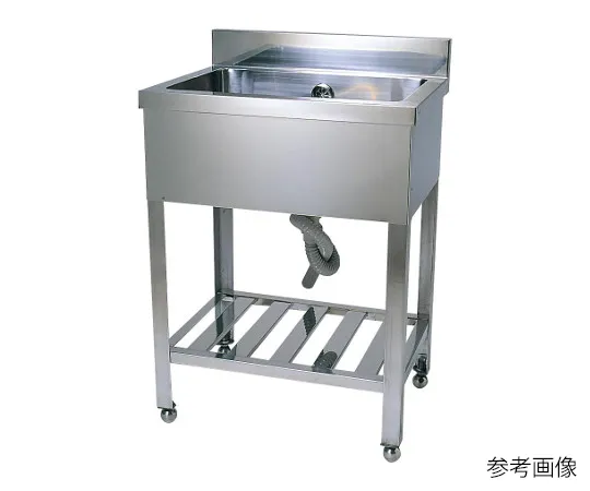 63-2574-43　［已停用］SUS304型单缸600×450×800　OM1093-09