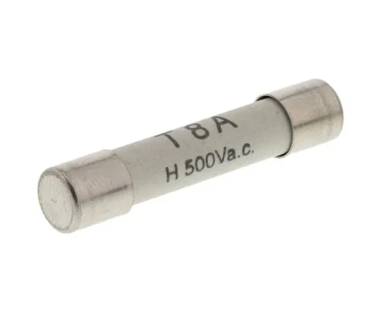 63-4744-71　RS Pro, 8 A陶瓷墨盒保险丝，6.3 x 32 mm,速度T　247-4043