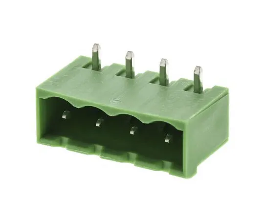 63-4719-89　Phoenix Contact MSTBA 2.5/4-G-5.08,4Way,1Row, Right Angle PCB Header　1757268