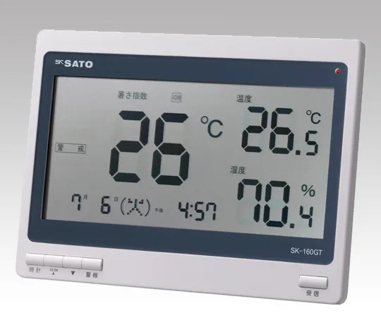 1-2296-01-20　［已停用］附有校准证书的热中风热指数计 (仅室内)　SK-160GT
