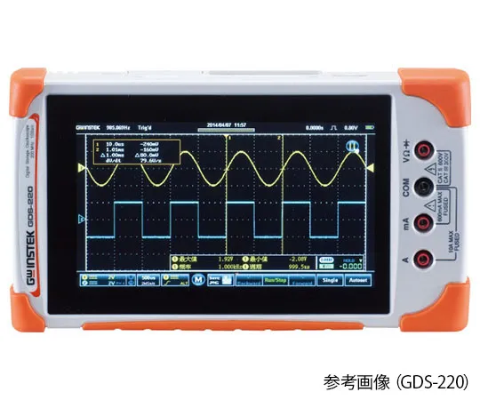 62-8594-29　［已停用］小型数字示波器+数字万用表　GDS-207