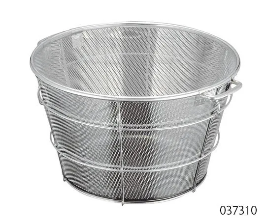 62-3817-90　BK 18-8 Punching Centrifugal Dehydrating Basket 45 cm Hole Diameter φ2 mm Handle B