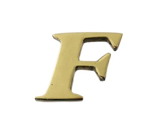 61-7430-56 黄铜金字符大字符F QL20-F