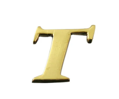 61-7430-70 黄铜金字大字符T QL20-T