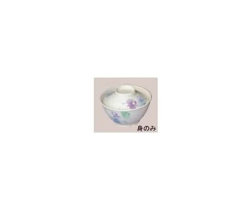 61-6833-95　Melamine Japanese tableware Sumire Rice Bowl small meat VO-58A　7610500
