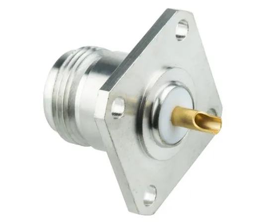 63-4755-74　半径50Ω直板安装N型连接器，插孔，焊点终止，0→11GHz　R161404000W