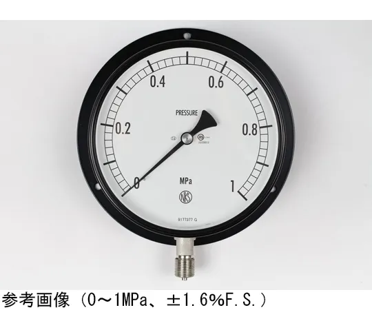 65-4291-11　Normal Pressure Gauge (Φ150) Vertical B Frame -0.1~1.5 MPa　AG10-233