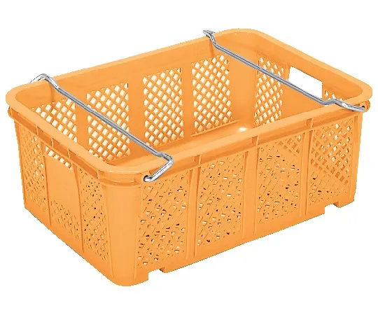 67-6649-22　Container A55 (PP) Orange with Handle　10550101OR301