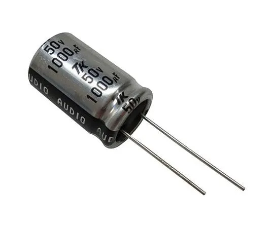 63-4690-43　东信工业1000μF50V直流铝电解电容器，通孔17 (Dia。)x 27 mm+85°17 mm 7.5mm　1HUTSJ102M0