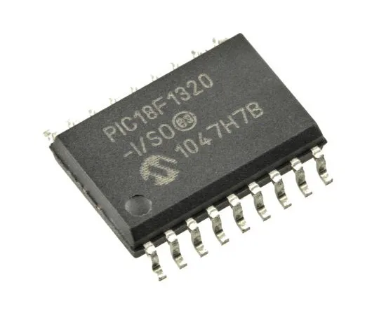 63-4804-91　单片机PIC18F1320-I/SO,8位PIC单片机，40MHz,8kB, 256 B闪存，18针SOIC　PIC18F1320-I/SO