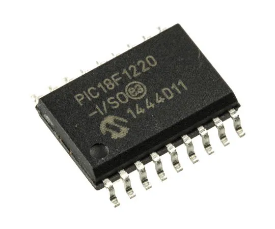 63-4804-89　单片机PIC18F1220-I/SO,8位PIC单片机，40MHz,4kB, 256 B闪存，18针SOIC　PIC18F1220-I/SO