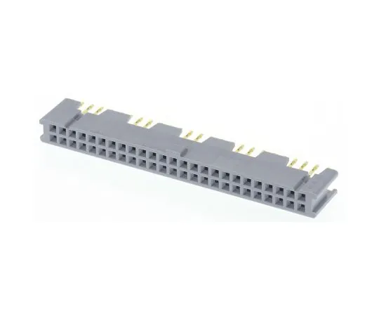 63-4834-76　3 M 8500系列2.54毫米间距50道2线直PCB插座，通孔，焊点终止　8550-4500PL