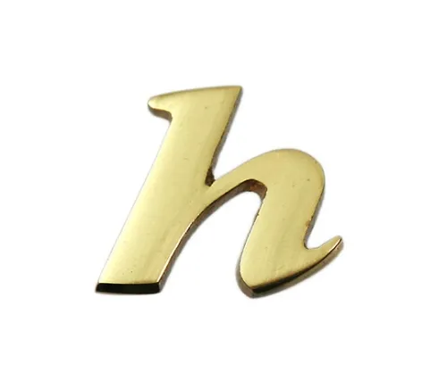 61-7430-84 黄铜金字小字H QS20-H