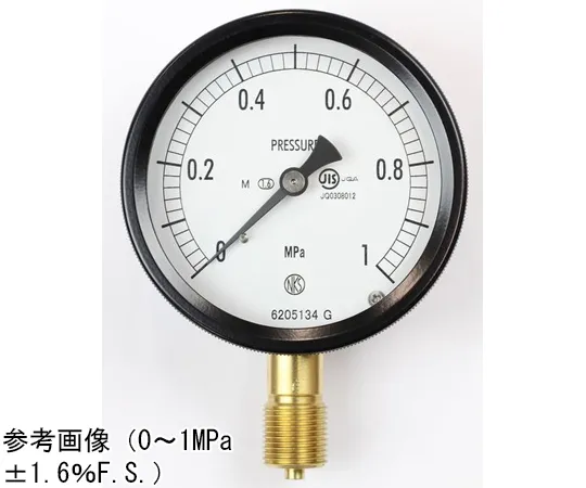 65-4294-64-20　Sealed Pressure Gauge (75Φ) Vertical A Frame for Steam with 0.4 MPa Inspection Certificate　BC10-131