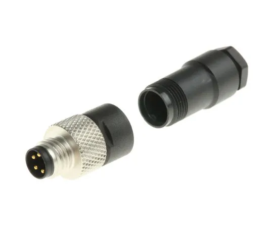 63-4759-51　活页夹768系列M 8电缆安装连接器，4个触点插头　99 3383 00 04