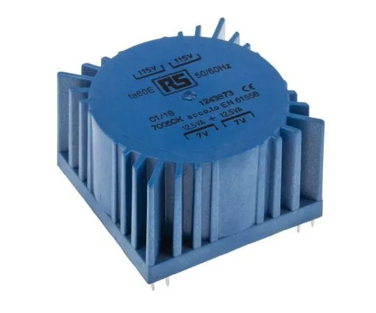 63-4675-22　RS PRO 2×115V,2×7V环形变压器，25VA　124-3873