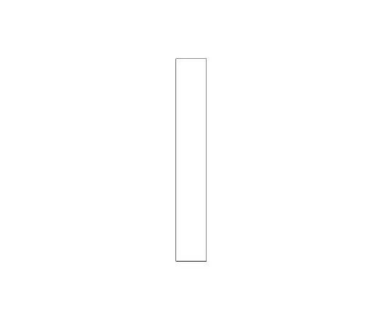 62-6107-01 Road Indicator Sheet alphabet I 120 x 60 white 835-073W
