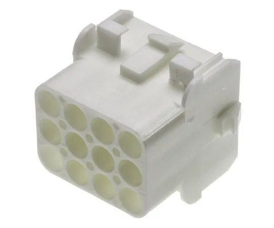 63-4684-74　TE Connectivity通用MATE-N-LOK  连接器外壳，6.35毫米间距，12路，3列　350783-1
