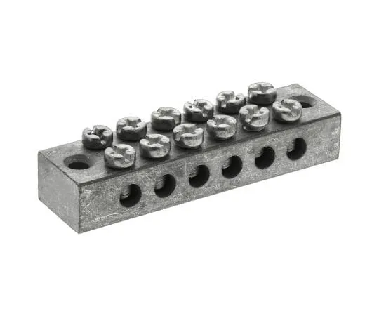 63-4752-37　RS Pro 6 WAY双螺杆接地端子座螺杆下0→16 mm 2　283-0768