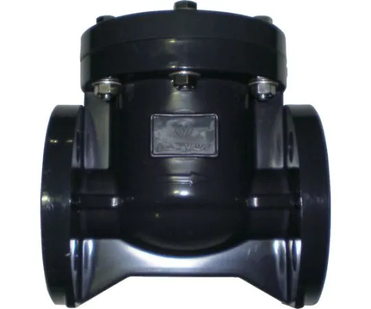 64-5053-50　Swing Chuck Valve PVC/EPDM JIS10K Flange 150 A　SCV1F