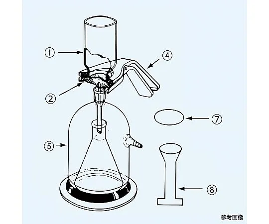 65-8686-55　Separate Cup 100 mL (for Separate 25 ZS)　25-C