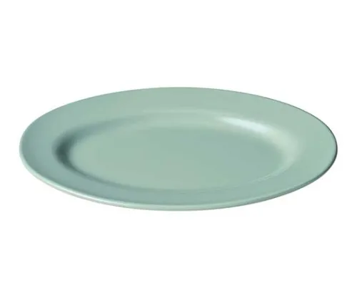 61-6836-34　Melamine Chinese tableware oval 8 inch CS-24 celadon plain　2423900