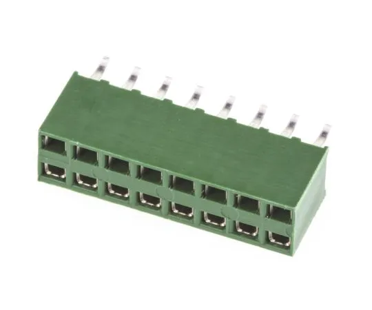 63-4832-42　TE连通性AMPMODUHV100系列2.54毫米间距16道2线直PCB插座，通孔，焊点终止　215307-8