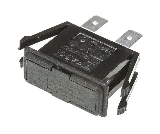 63-4760-21　BulginFX0430系列16A手动盖板安装保险丝支架用于5×20 mm保险丝，PC 3　FX0430/63