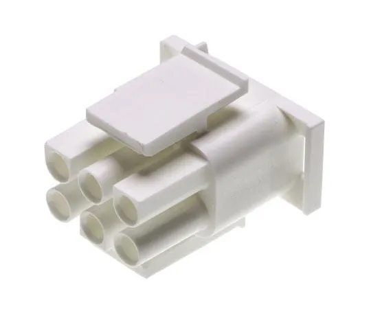 63-4663-57　Connector Housing Male 6 Pole 2 Row 6.35 mm Maiten Lock　350715-1
