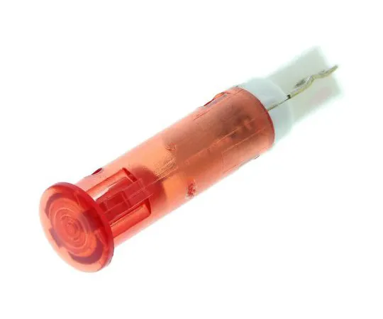 63-4774-85　信号构成红色指示器，焊锡板终止，24→28 V, 5 mm安装孔尺寸　SKGD05004