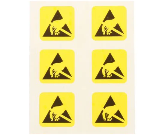 63-4727-82　RS PRO Yellow Paper ESD标签12 mm x 12 mm　211-1231
